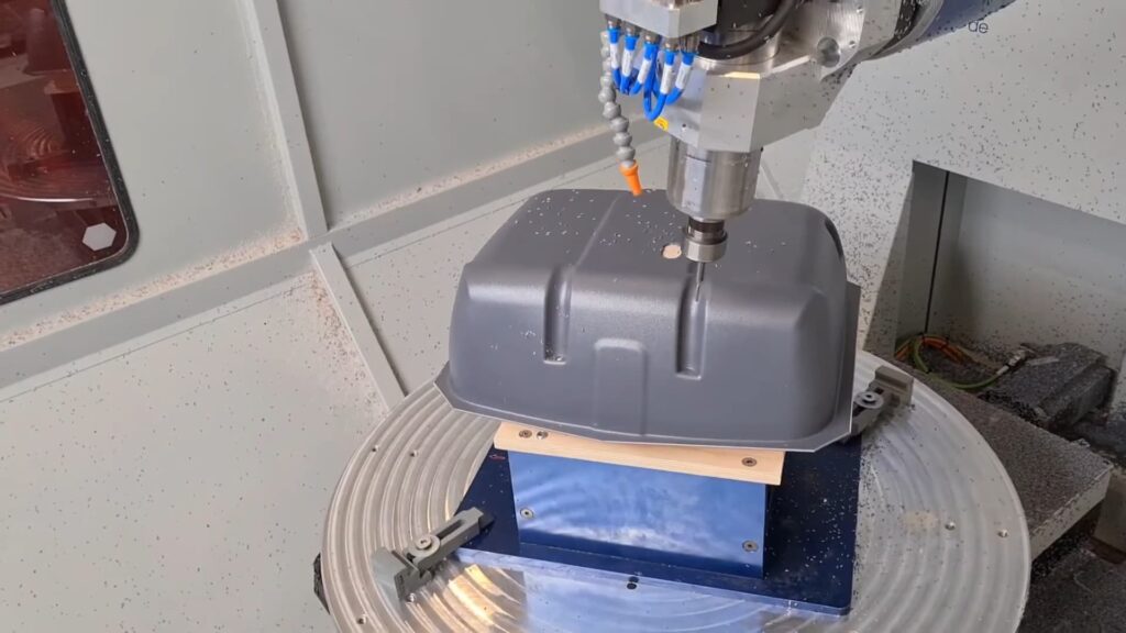 cnc-frezen van thermovormen